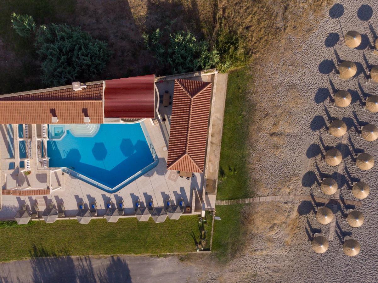 Hotel Caretta Beach Gerani  Eksteriør billede