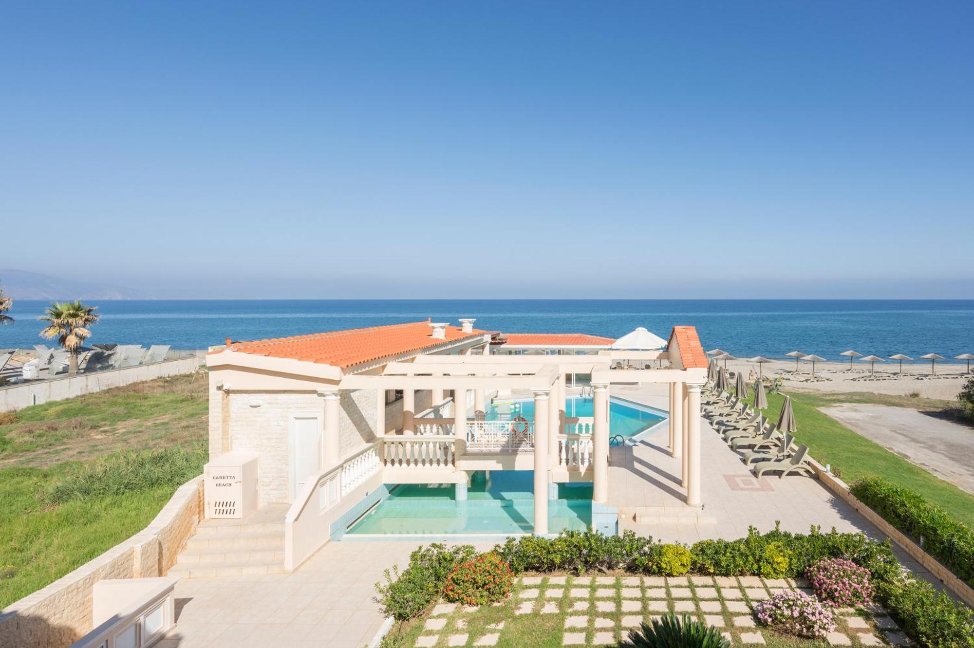 Hotel Caretta Beach Gerani  Eksteriør billede